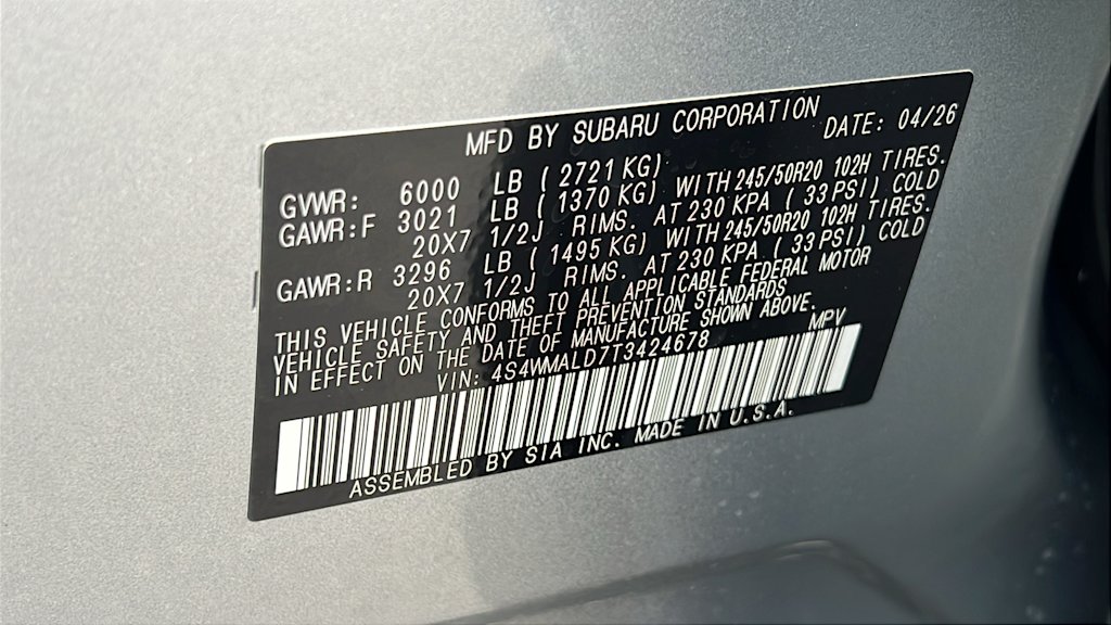 Thumbnail: 2026 Subaru Ascent - 19