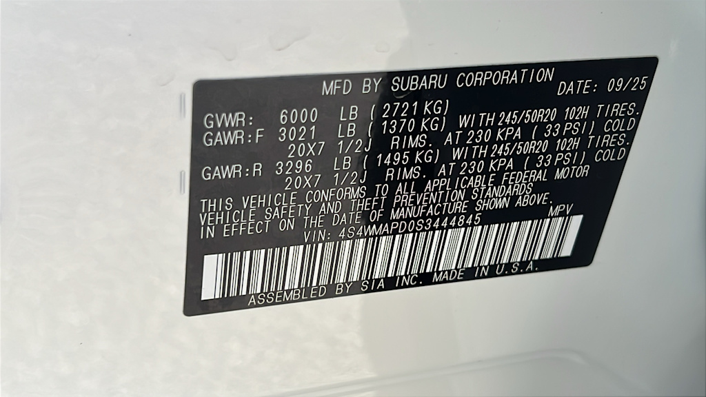 Thumbnail: 2025 Subaru Ascent - 19