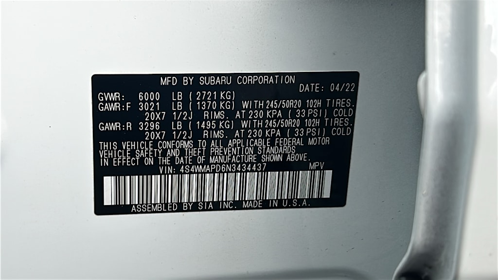 Thumbnail: 2022 Subaru Ascent - 19