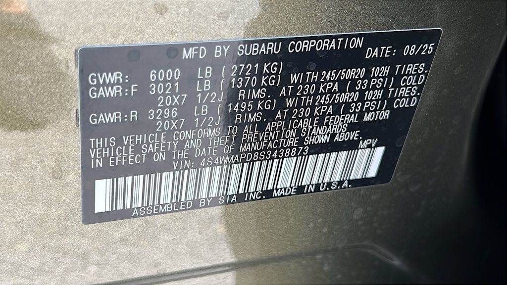 Thumbnail: 2025 Subaru Ascent - 19