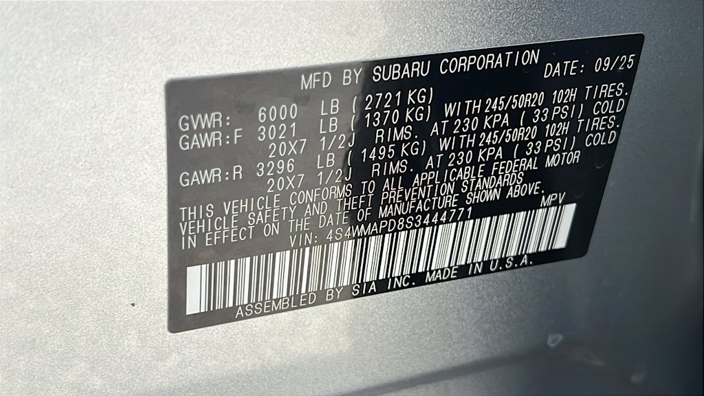 Thumbnail: 2025 Subaru Ascent - 19