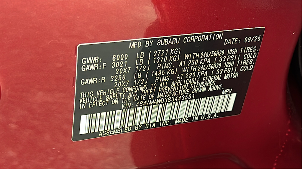 Thumbnail: 2025 Subaru Ascent - 19