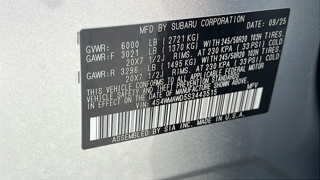 Thumbnail: 2025 Subaru Ascent - 18