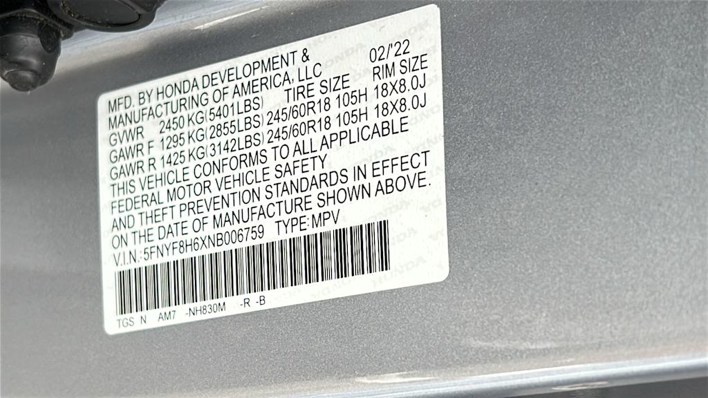 Thumbnail: 2022 Honda Passport - 18
