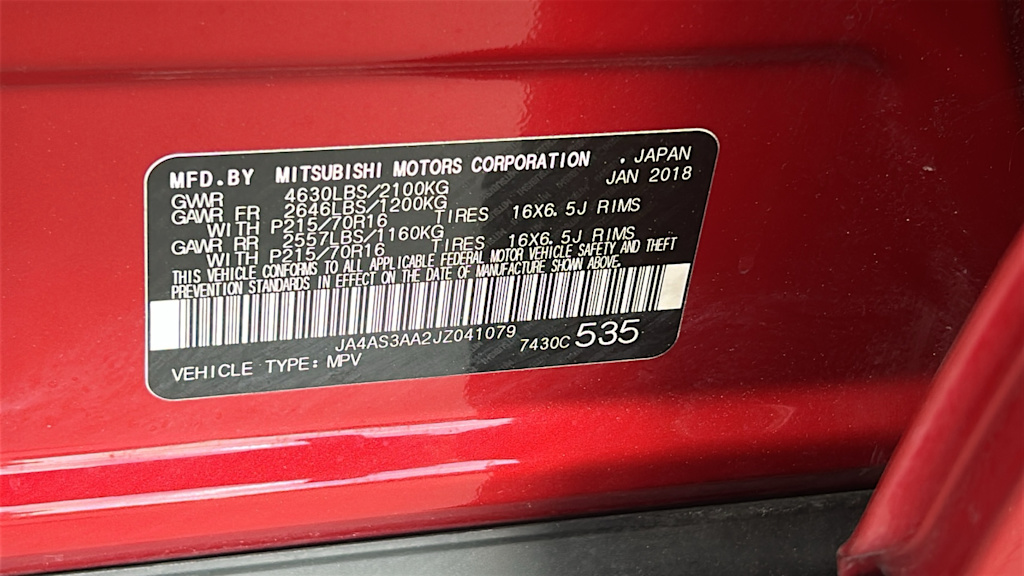 Thumbnail: 2018 Mitsubishi Eclipse Cross - 17