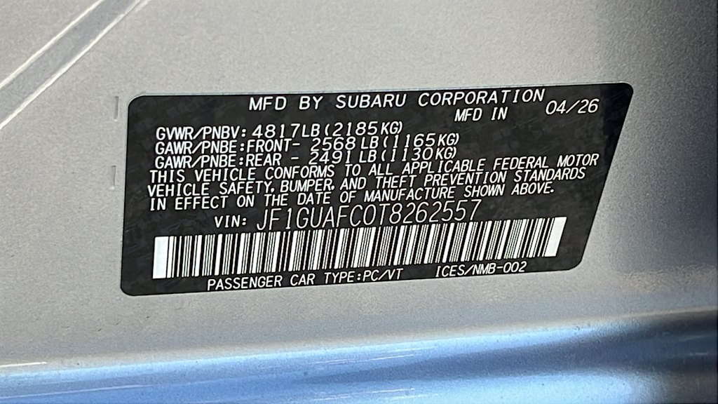 Thumbnail: 2026 Subaru Impreza - 19