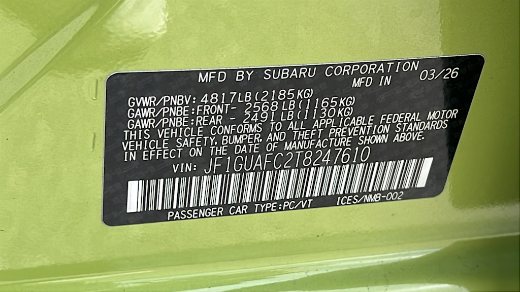 Thumbnail: 2026 Subaru Impreza - 19