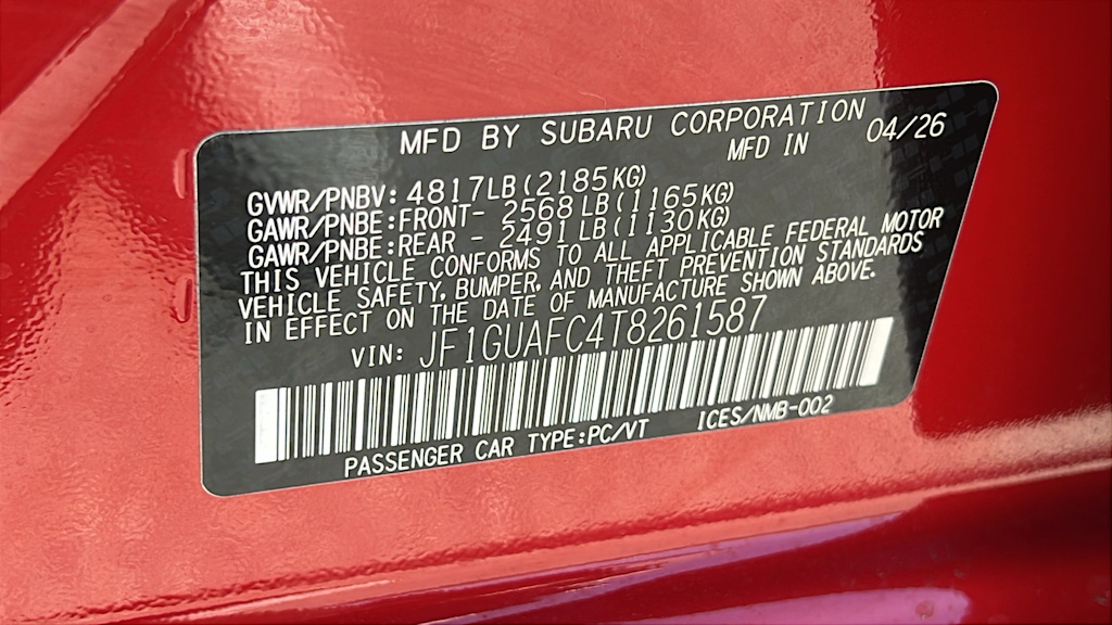 Thumbnail: 2026 Subaru Impreza - 19