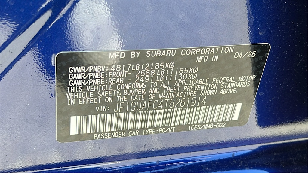 Thumbnail: 2026 Subaru Impreza - 19