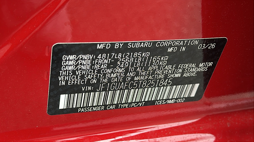 Thumbnail: 2026 Subaru Impreza - 19