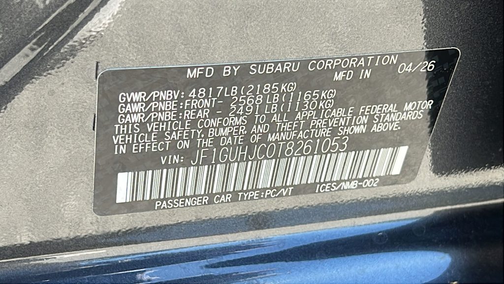 Thumbnail: 2026 Subaru Impreza - 19