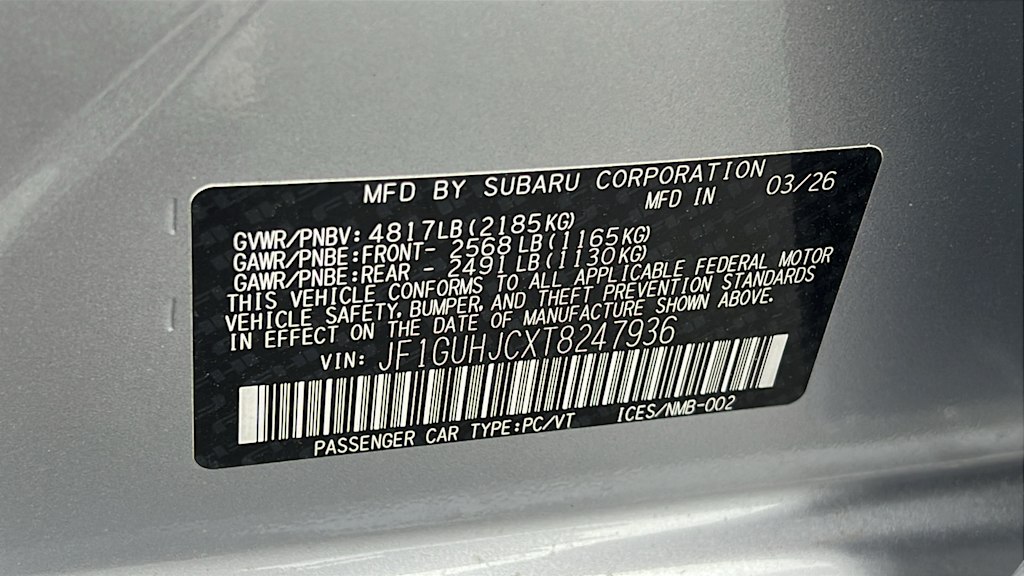 Thumbnail: 2026 Subaru Impreza - 19
