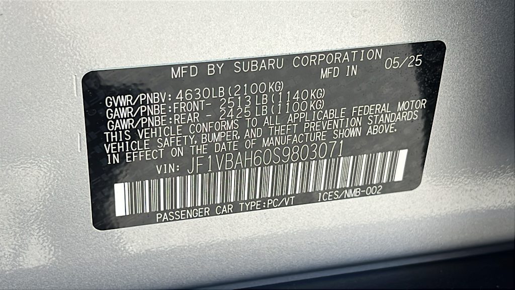 Thumbnail: 2025 Subaru WRX - 18