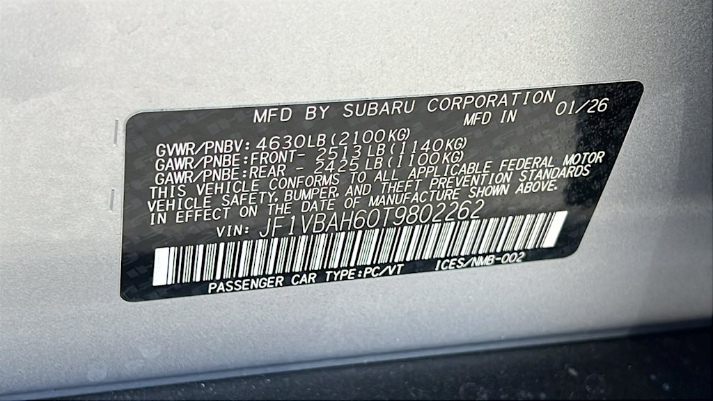 Thumbnail: 2026 Subaru WRX - 19