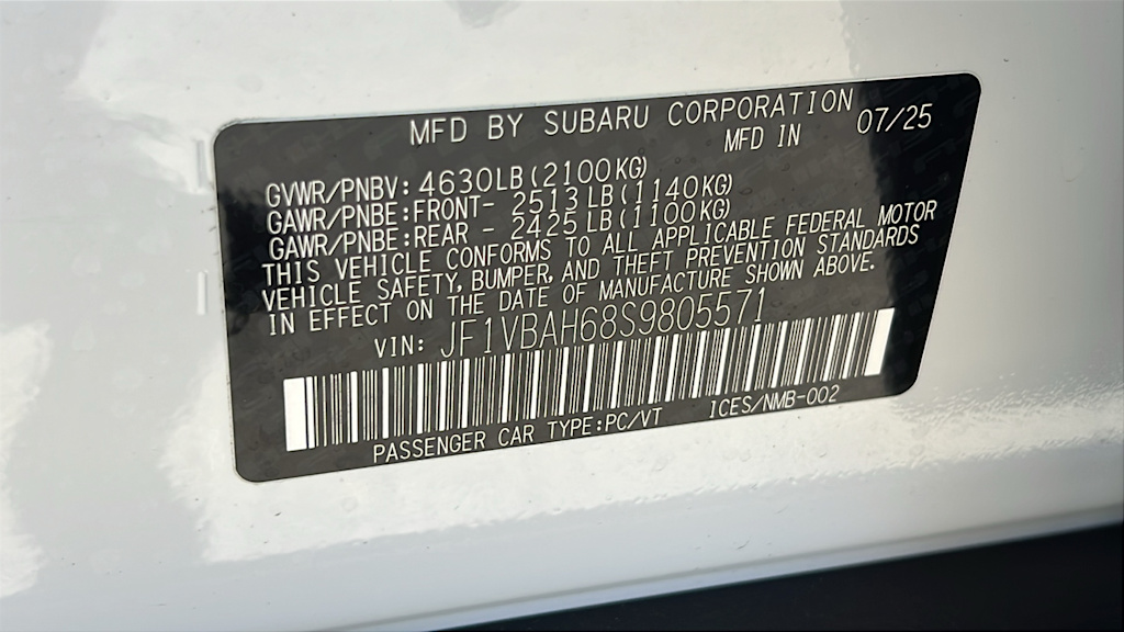 Thumbnail: 2025 Subaru WRX - 18