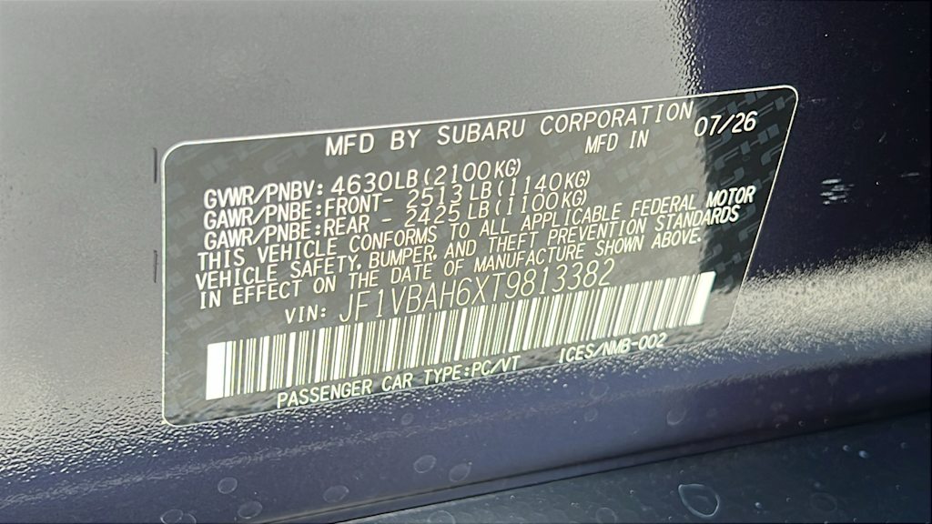 Thumbnail: 2026 Subaru WRX - 18