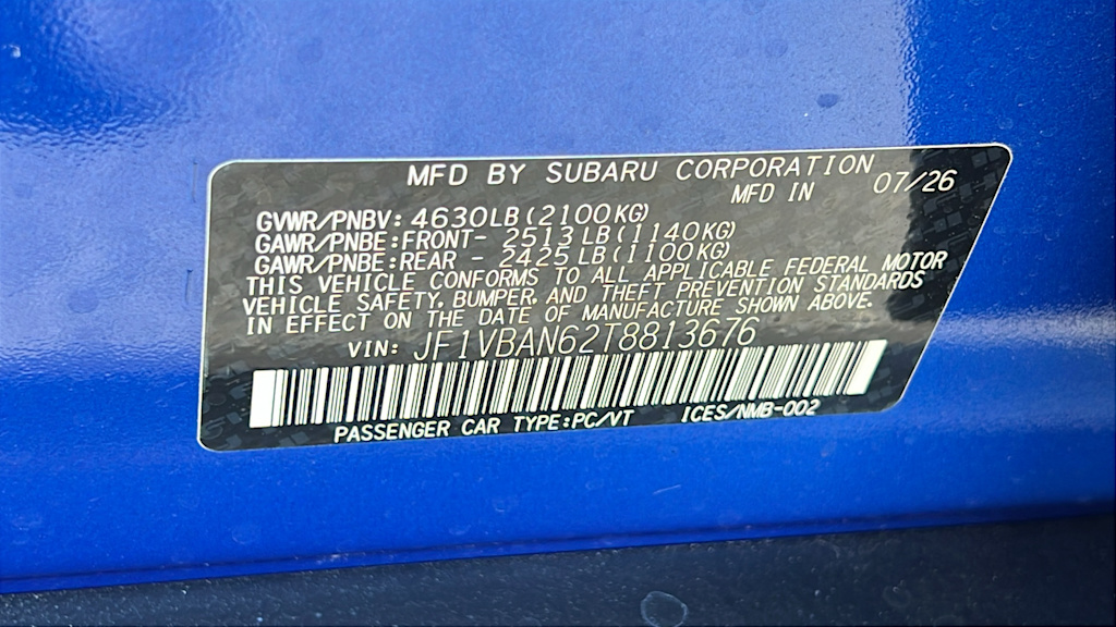 Thumbnail: 2026 Subaru WRX - 18