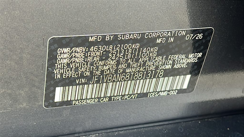Thumbnail: 2026 Subaru WRX - 18