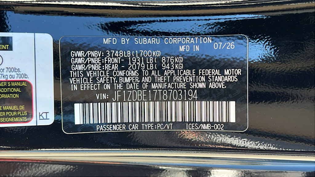 Thumbnail: 2026 Subaru BRZ - 18