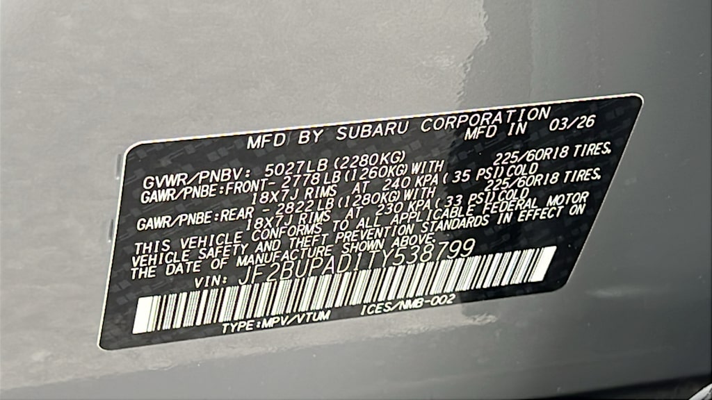 Thumbnail: 2026 Subaru Outback - 19
