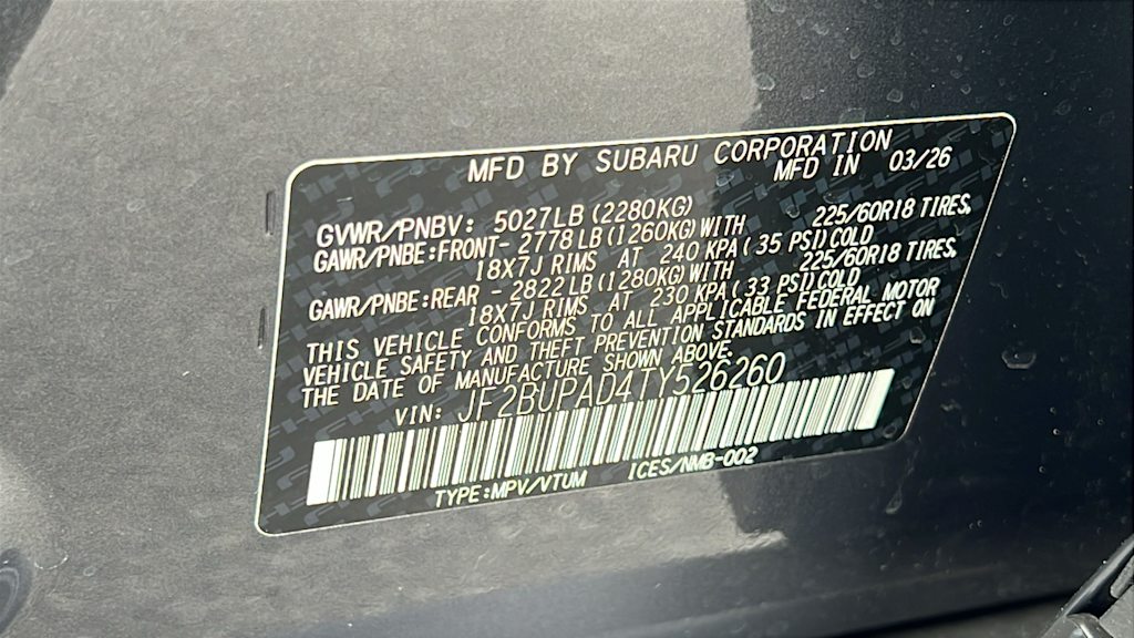 Thumbnail: 2026 Subaru Outback - 18