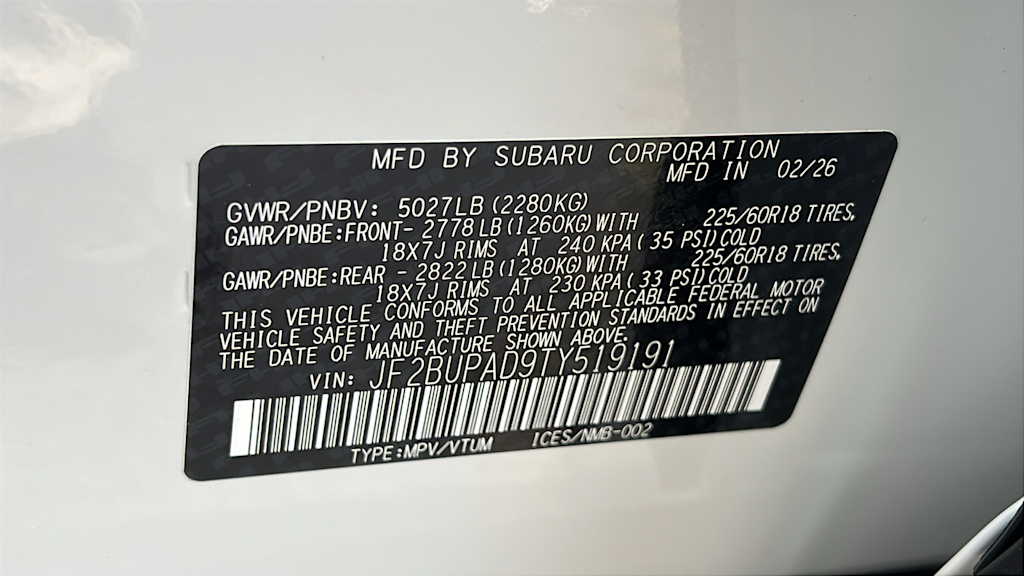 Thumbnail: 2026 Subaru Outback - 18