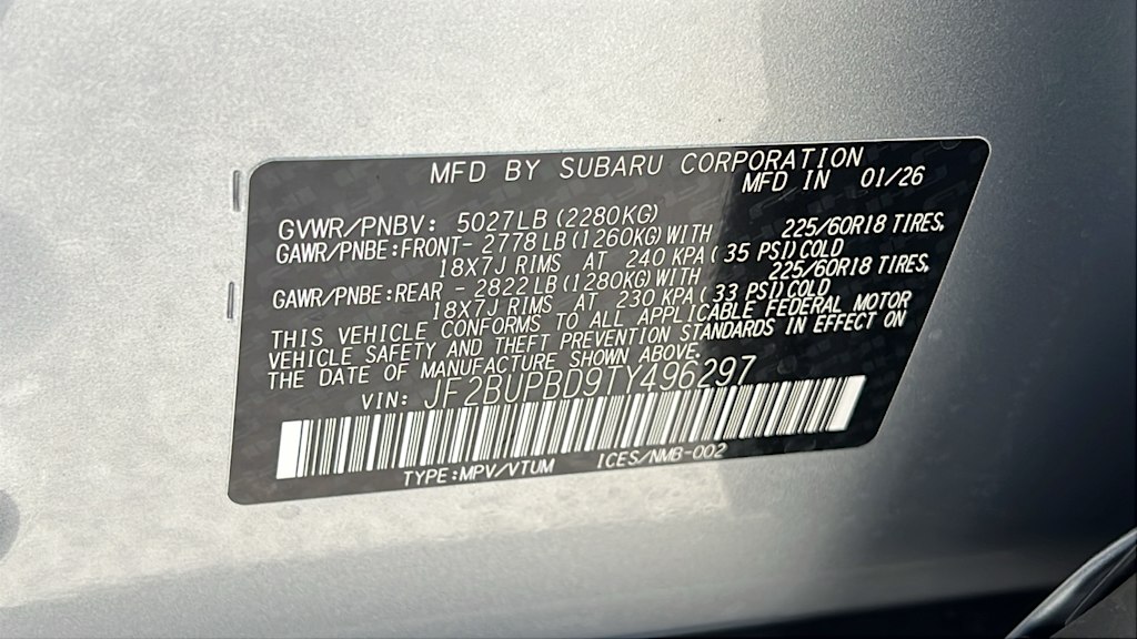 Thumbnail: 2026 Subaru Outback - 18