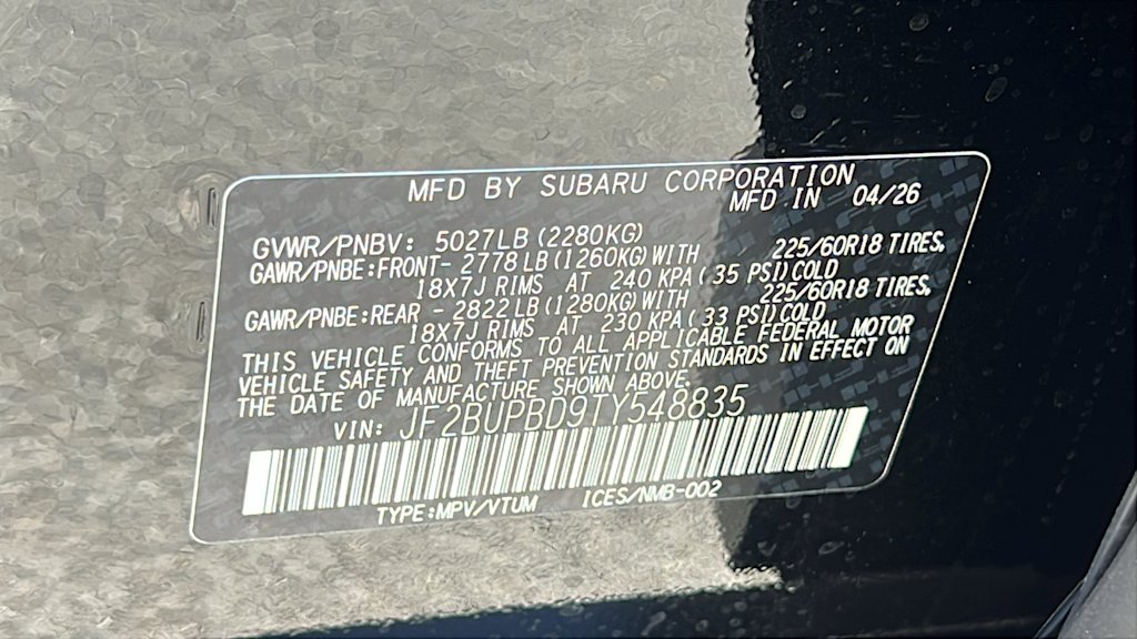 Thumbnail: 2026 Subaru Outback - 18