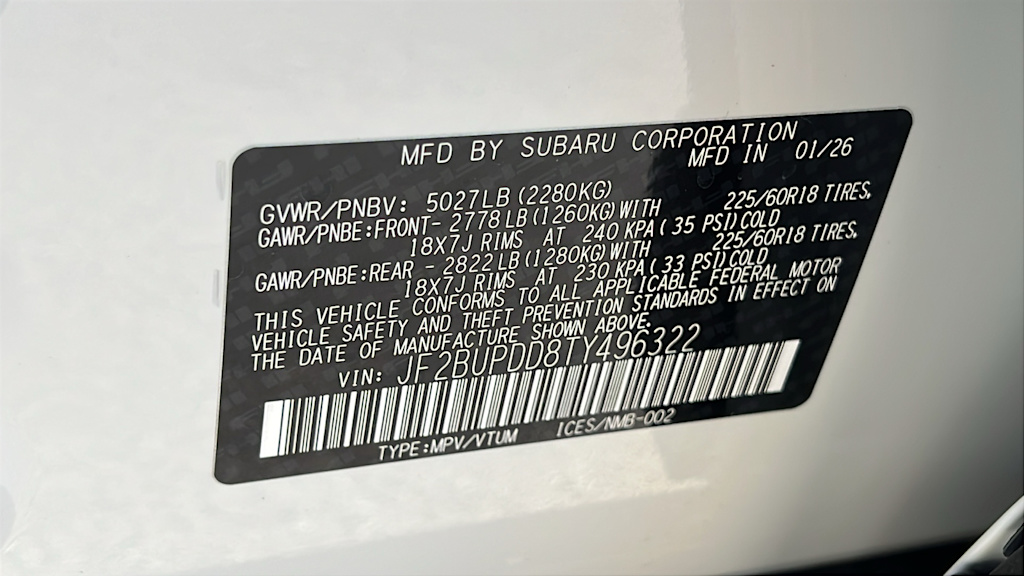 Thumbnail: 2026 Subaru Outback - 18