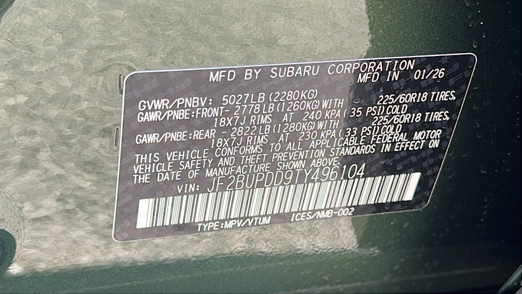 Thumbnail: 2026 Subaru Outback - 18