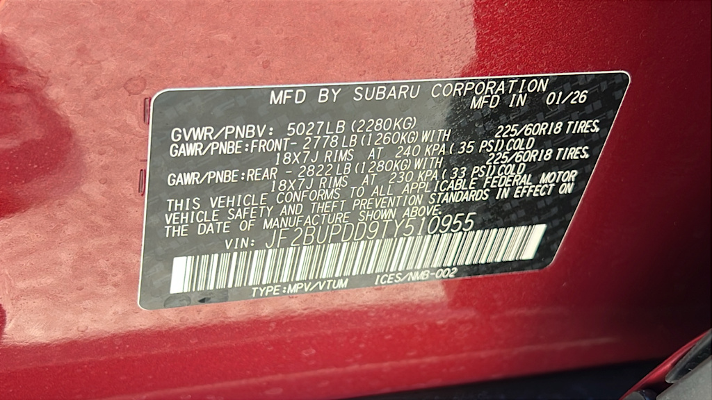 Thumbnail: 2026 Subaru Outback - 18
