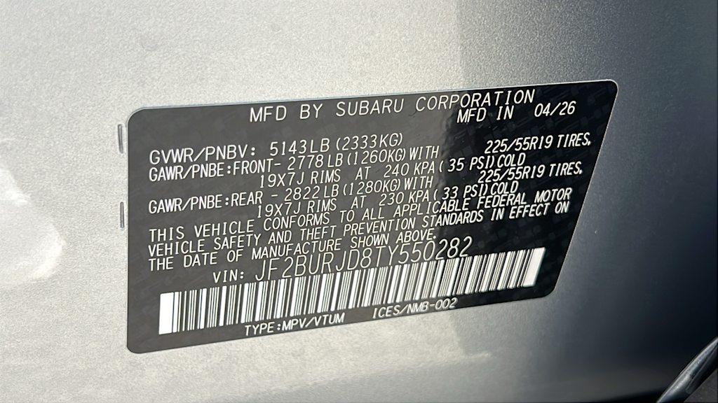 Thumbnail: 2026 Subaru Outback - 19