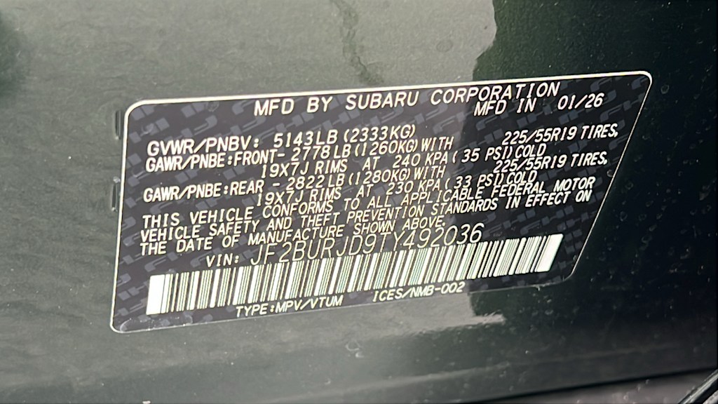 Thumbnail: 2026 Subaru Outback - 18