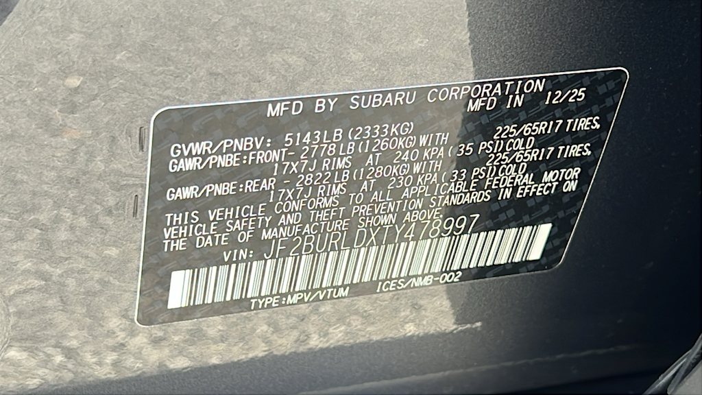 Thumbnail: 2026 Subaru Outback - 17