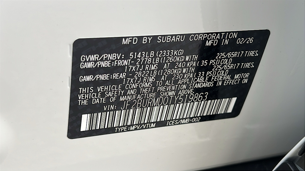 Thumbnail: 2026 Subaru Outback - 18