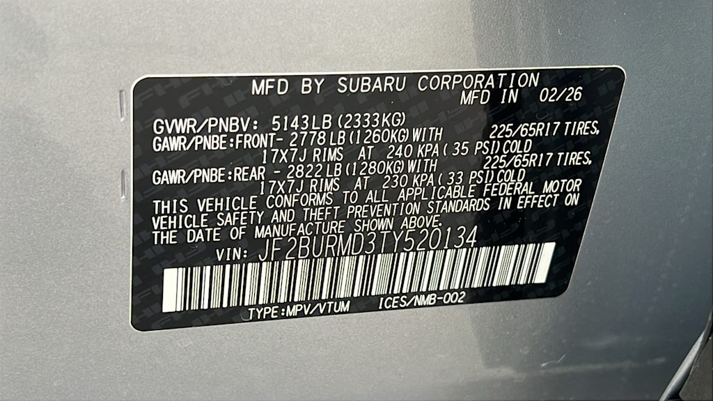 Thumbnail: 2026 Subaru Outback - 18