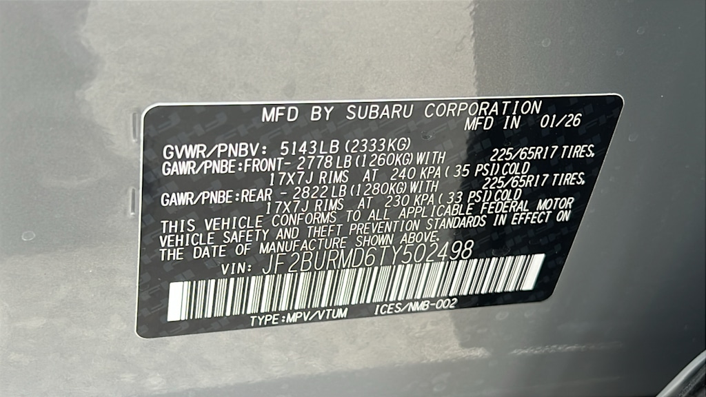 Thumbnail: 2026 Subaru Outback - 18