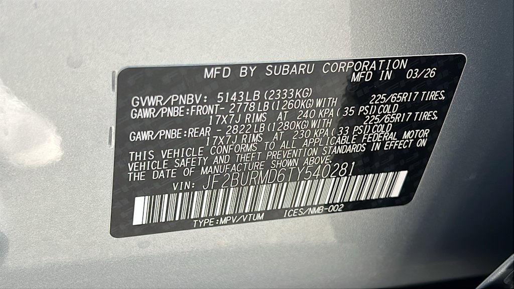 Thumbnail: 2026 Subaru Outback - 19