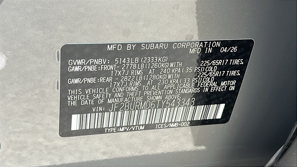 Thumbnail: 2026 Subaru Outback - 19