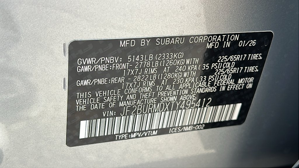 Thumbnail: 2026 Subaru Outback - 18