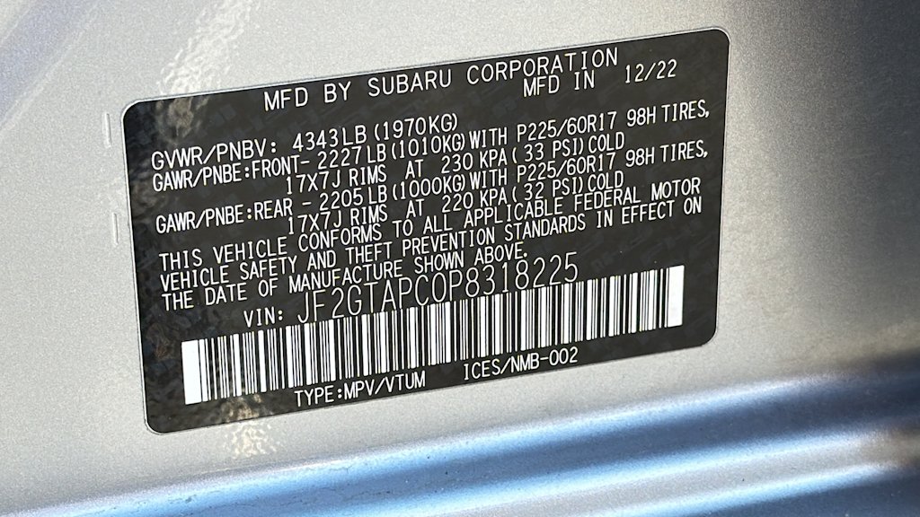 Thumbnail: 2023 Subaru Crosstrek - 19