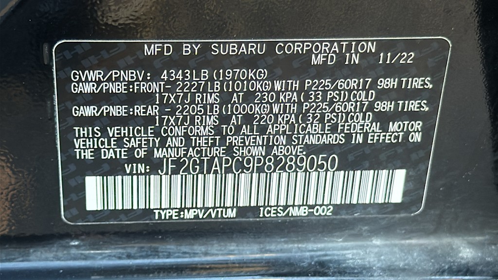 Thumbnail: 2023 Subaru Crosstrek - 19