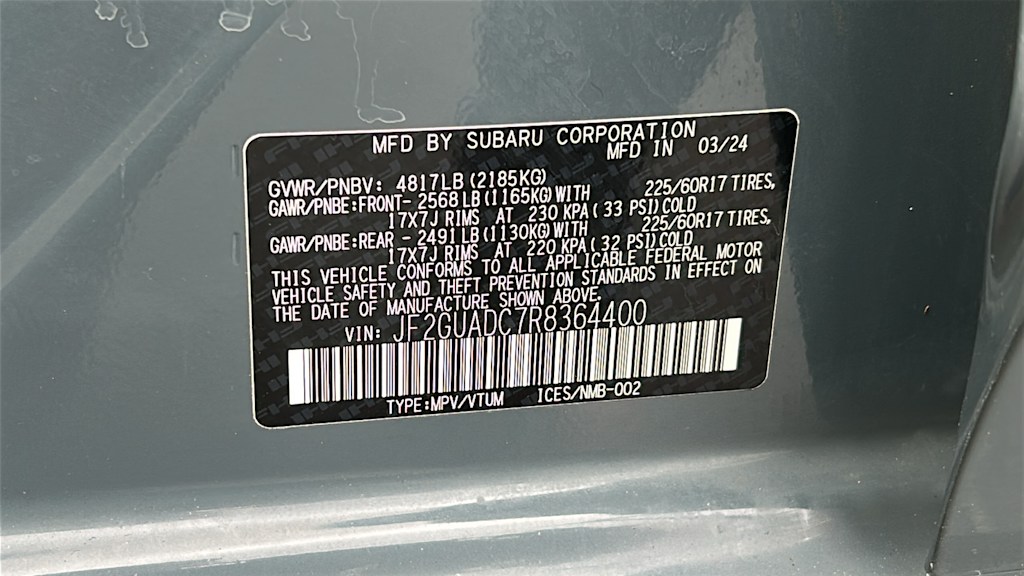 Thumbnail: 2024 Subaru Crosstrek - 18