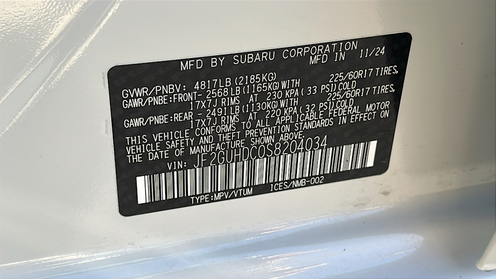 Thumbnail: 2025 Subaru Crosstrek - 19