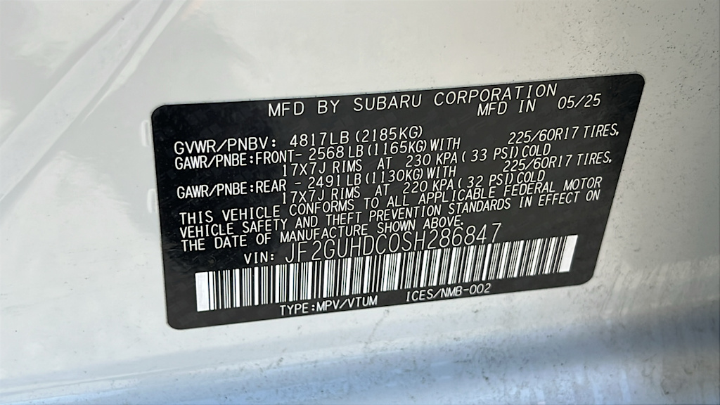 Thumbnail: 2025 Subaru Crosstrek - 19