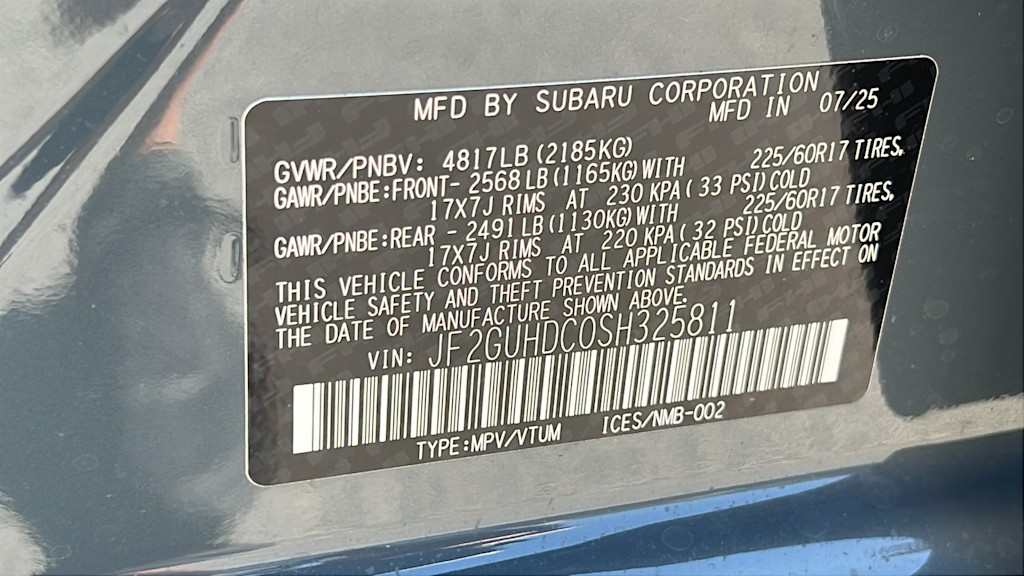 Thumbnail: 2025 Subaru Crosstrek - 19