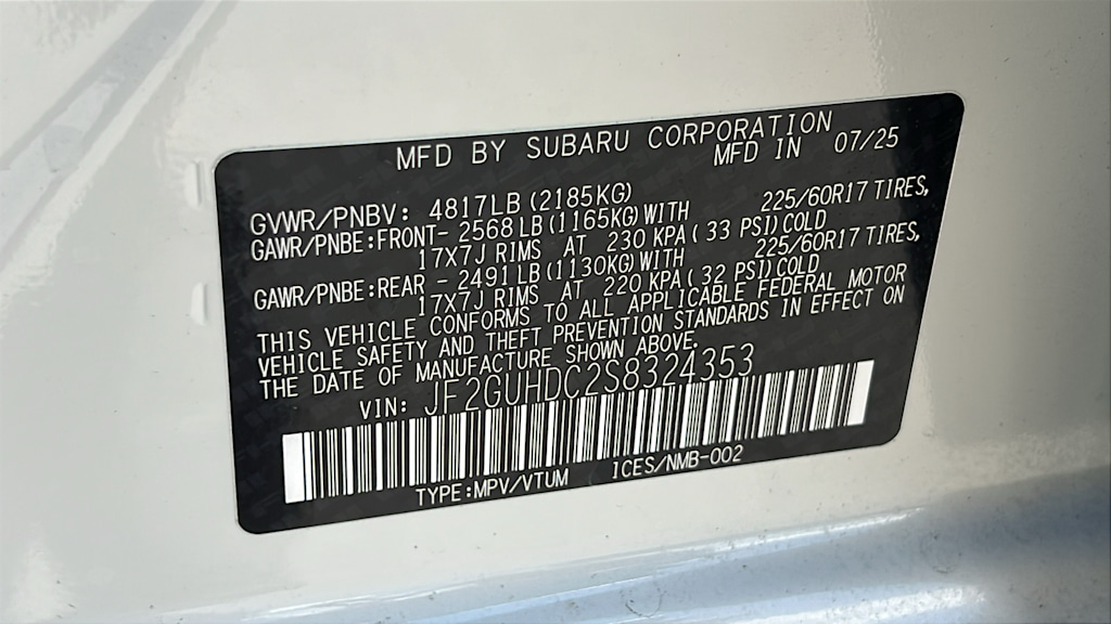 Thumbnail: 2025 Subaru Crosstrek - 19