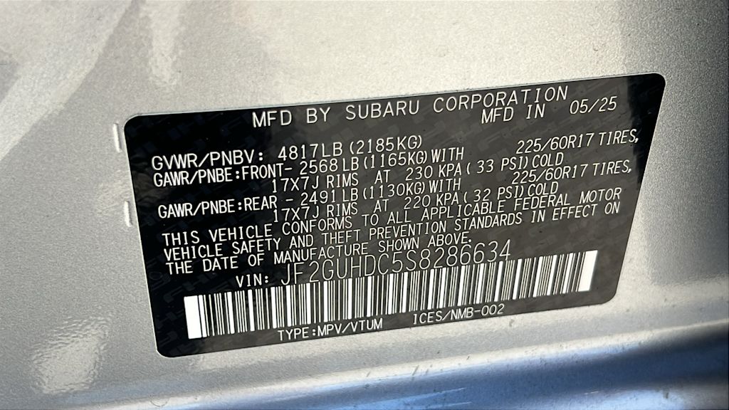 Thumbnail: 2025 Subaru Crosstrek - 19