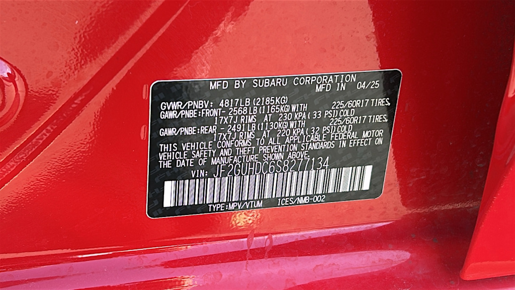Thumbnail: 2025 Subaru Crosstrek - 19
