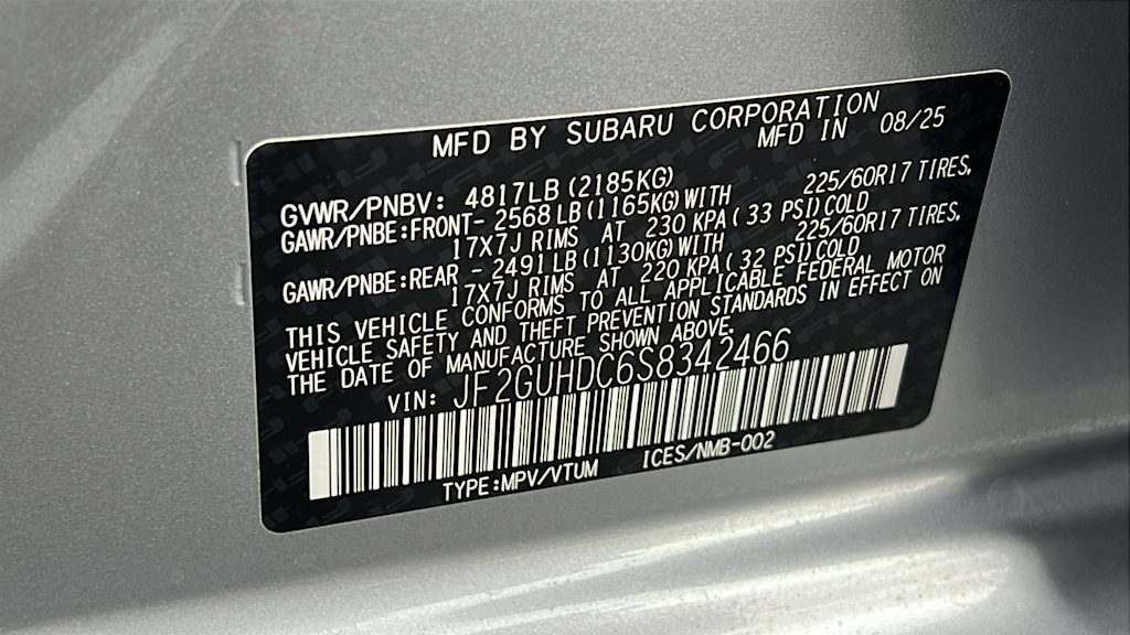 Thumbnail: 2025 Subaru Crosstrek - 19